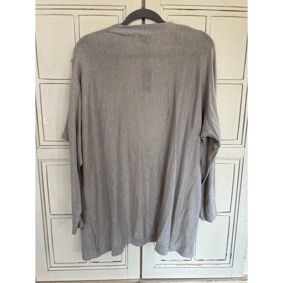 NWT Express size small oatmeal color cardigan sweater lightweight - Picture 5 of 5